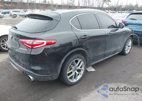 2019 Alfa Romeo Stelvio Ti Lusso Awd from USA, damaged, VIN ZASPAKBN5K7C55325